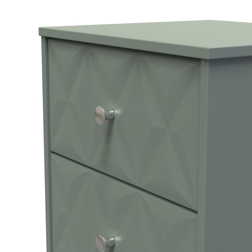 San Jose 3 Drawer Bedside Table