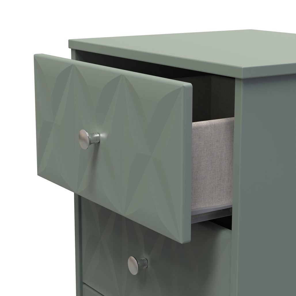 San Jose 3 Drawer Bedside Table