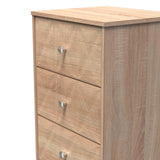 San Jose 5 Drawer Bedside Table