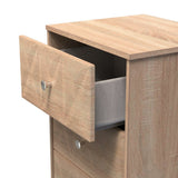 San Jose 5 Drawer Bedside Table