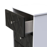 San Jose 5 Drawer Bedside Table