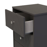 San Jose 5 Drawer Bedside Table