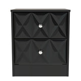 San Jose 2 Drawer Bedside Table
