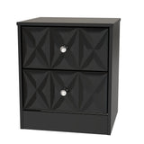 San Jose 2 Drawer Bedside Table