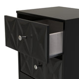 San Jose 2 Drawer Bedside Table