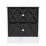 San Jose 2 Drawer Bedside Table