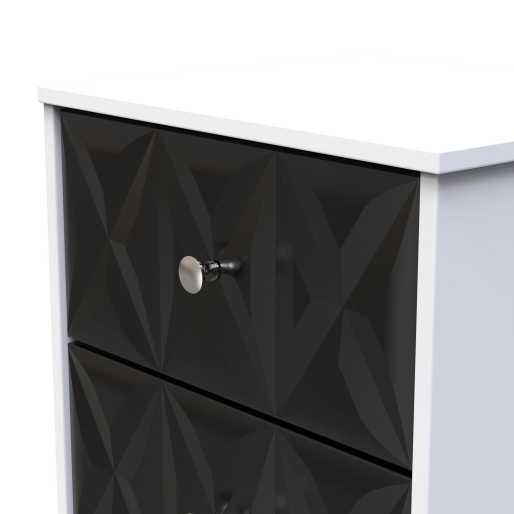 San Jose 2 Drawer Bedside Table