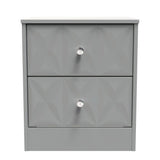 San Jose 2 Drawer Bedside Table
