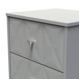San Jose 2 Drawer Bedside Table