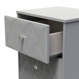 San Jose 2 Drawer Bedside Table