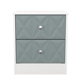 San Jose 2 Drawer Bedside Table