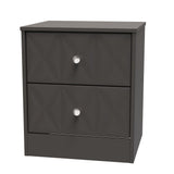 San Jose 2 Drawer Bedside Table