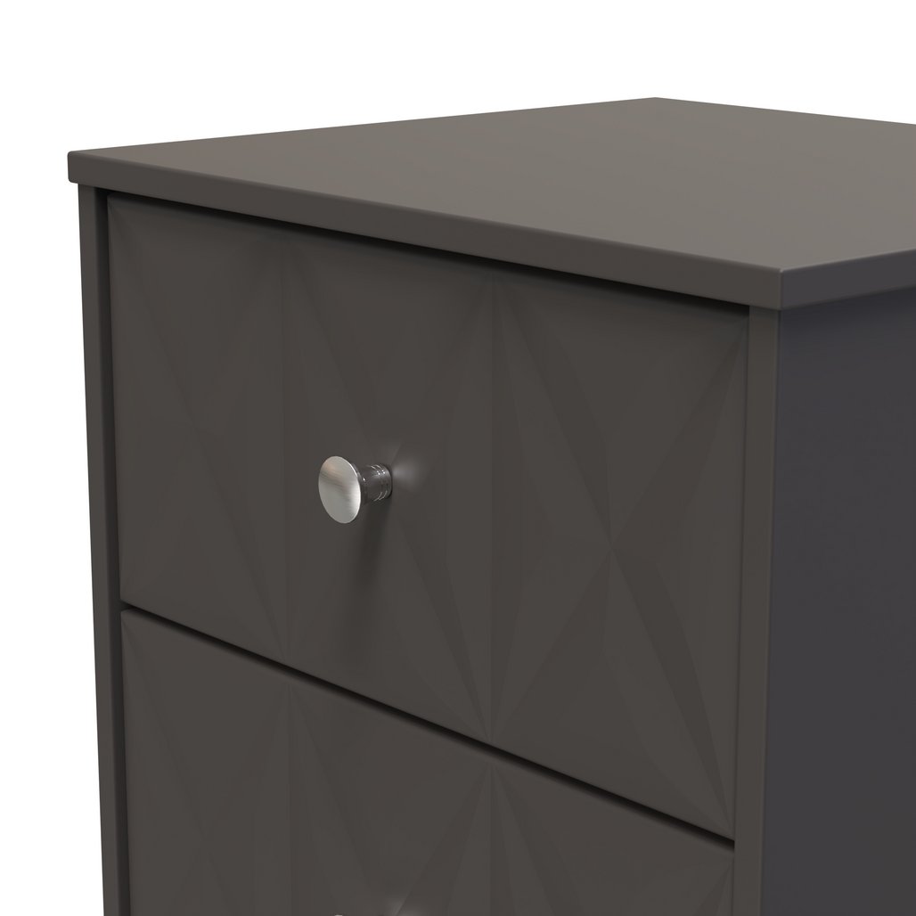 San Jose 2 Drawer Bedside Table
