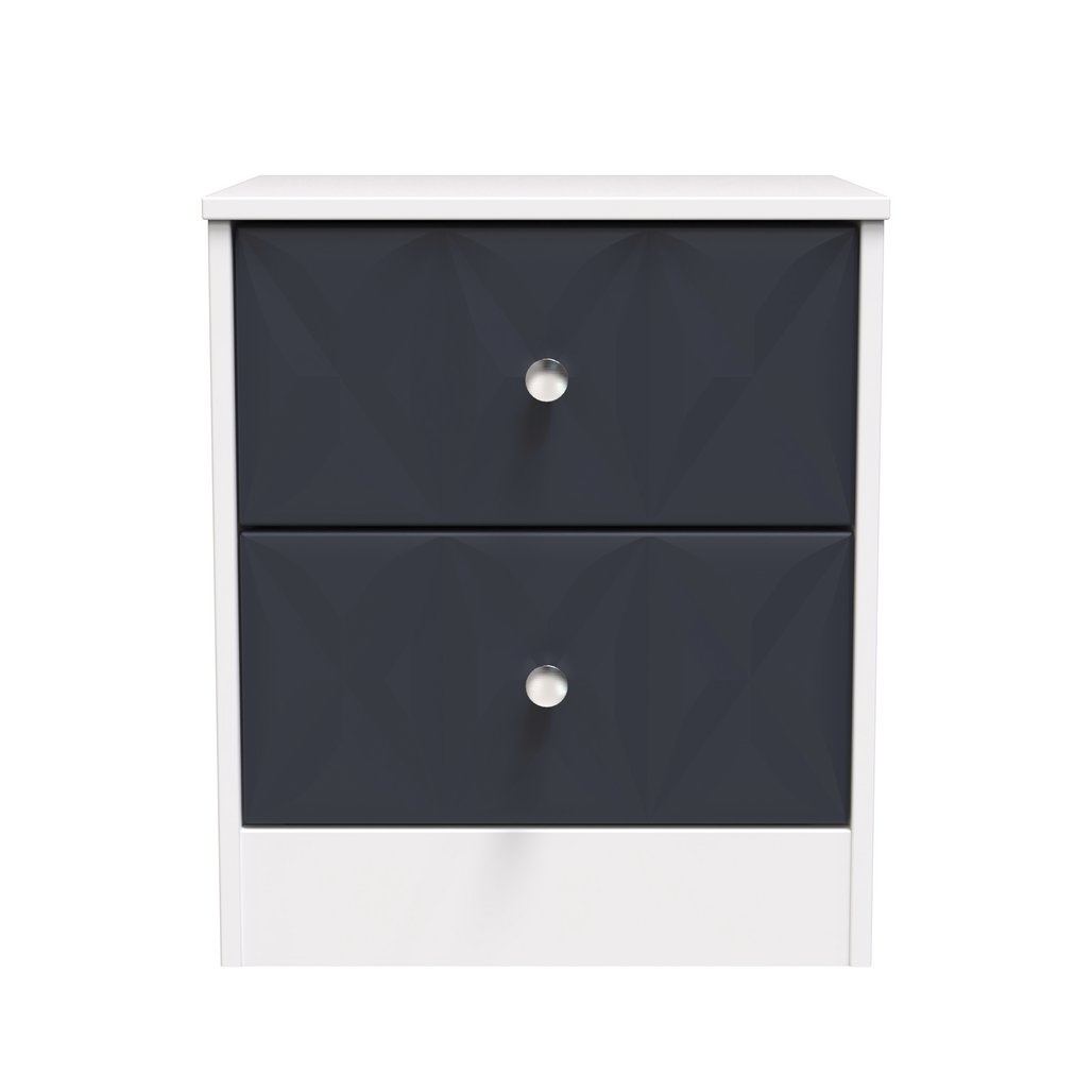 San Jose 2 Drawer Bedside Table