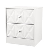 San Jose 2 Drawer Bedside Table