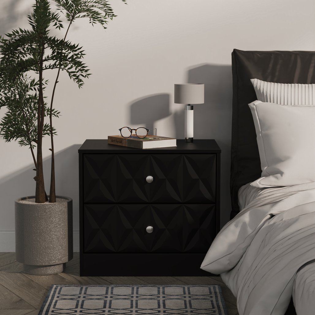 San Jose 2 Drawer Midi Chest