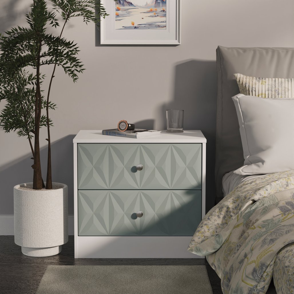 San Jose 2 Drawer Midi Chest