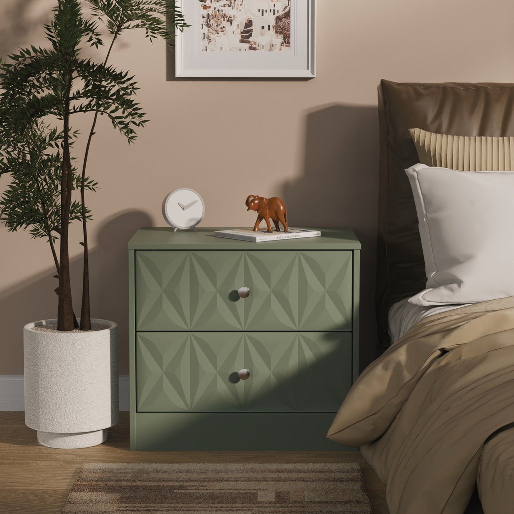 San Jose 2 Drawer Midi Chest