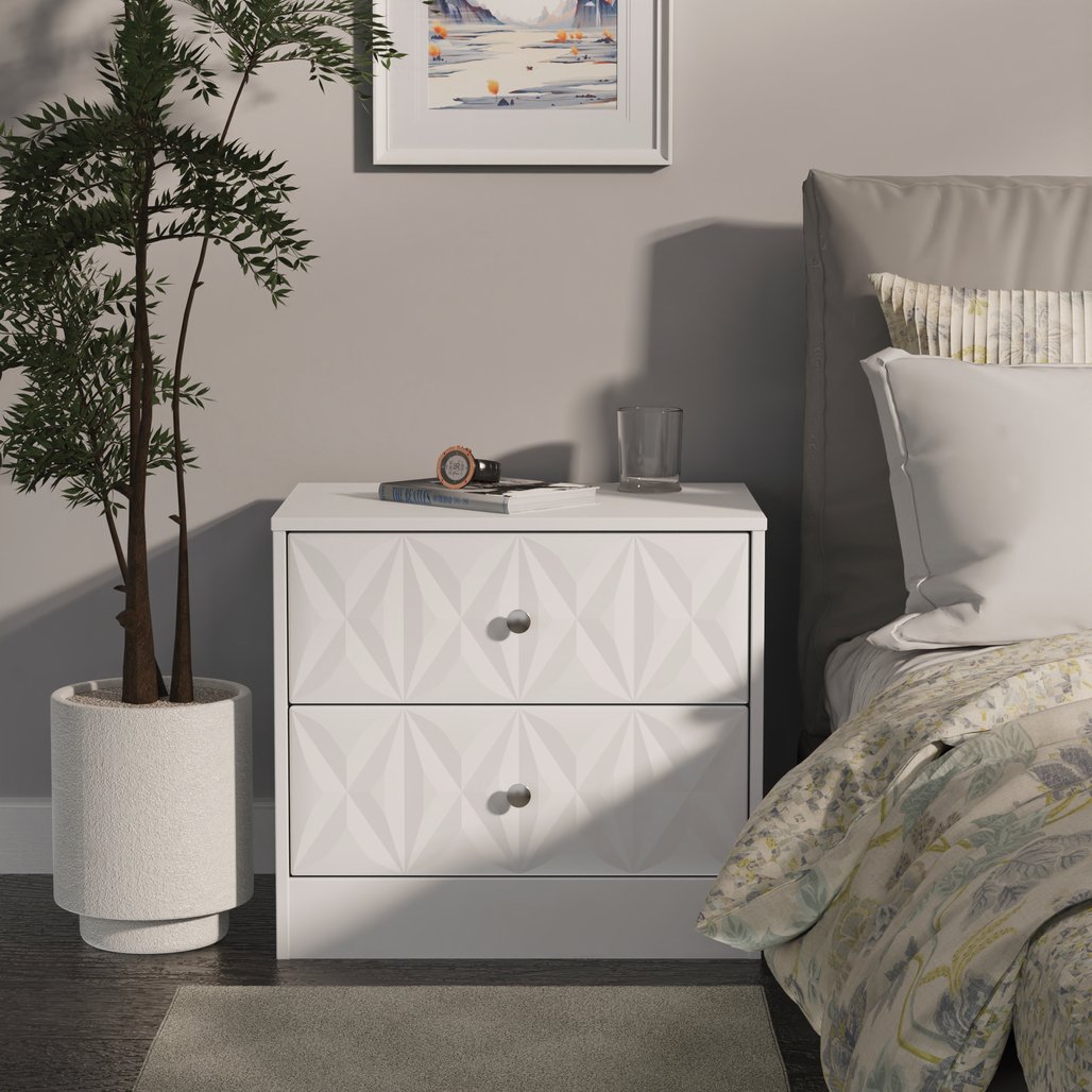 San Jose 2 Drawer Midi Chest