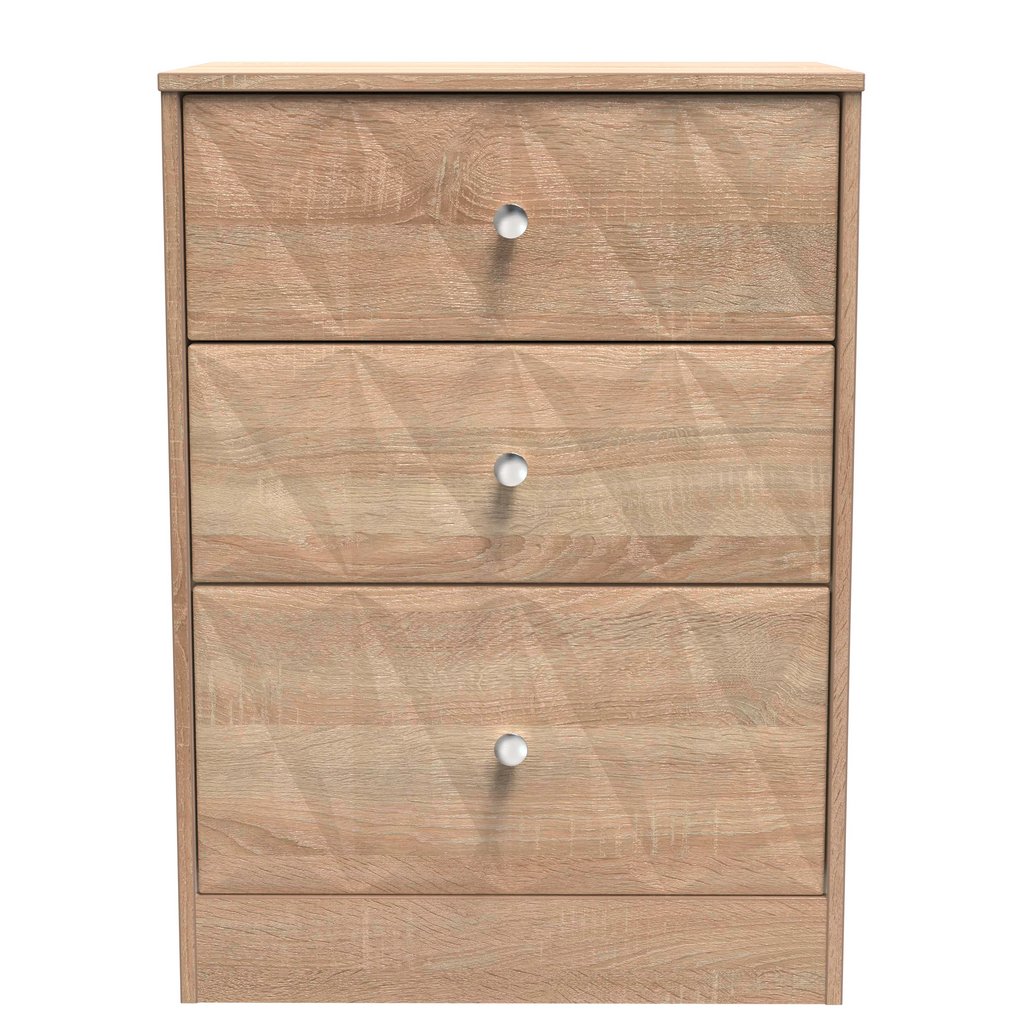 San Jose 3 Drawer Deep Midi Chest