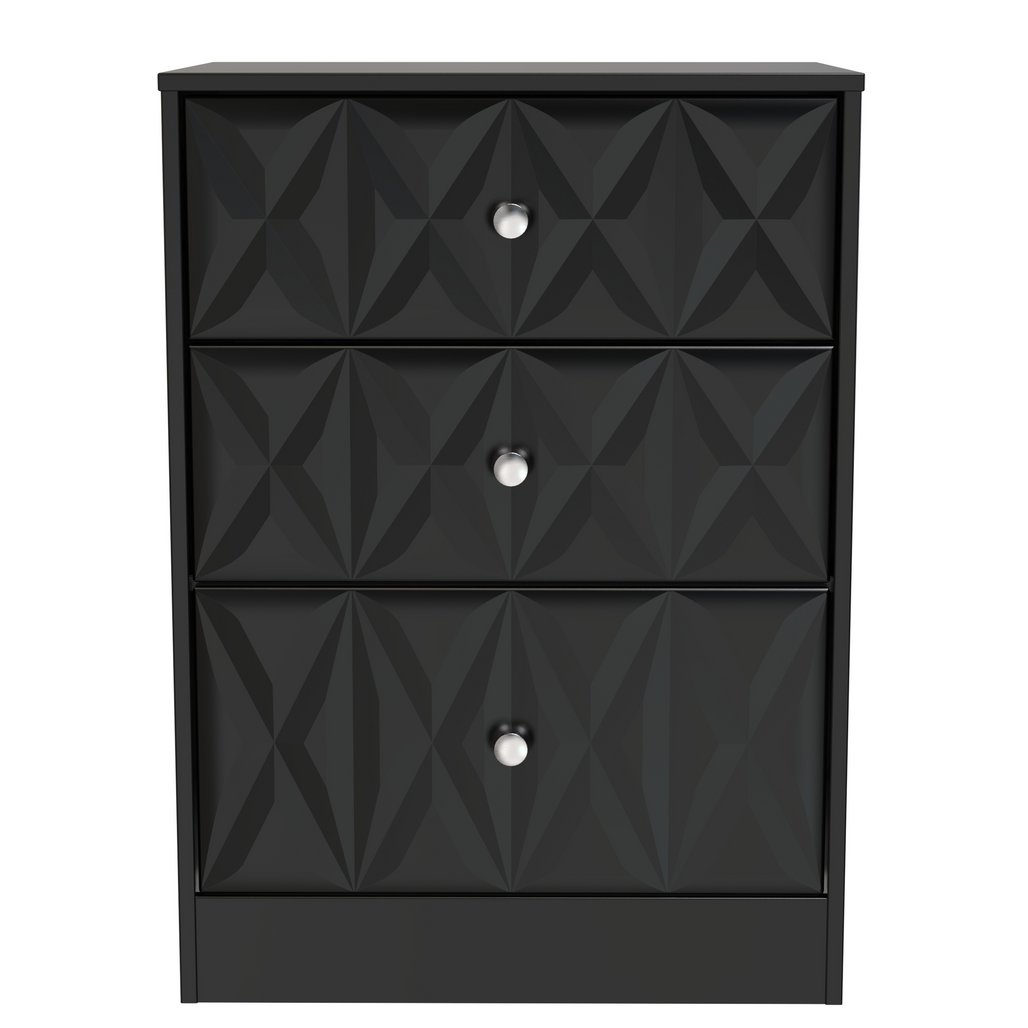 San Jose 3 Drawer Deep Midi Chest