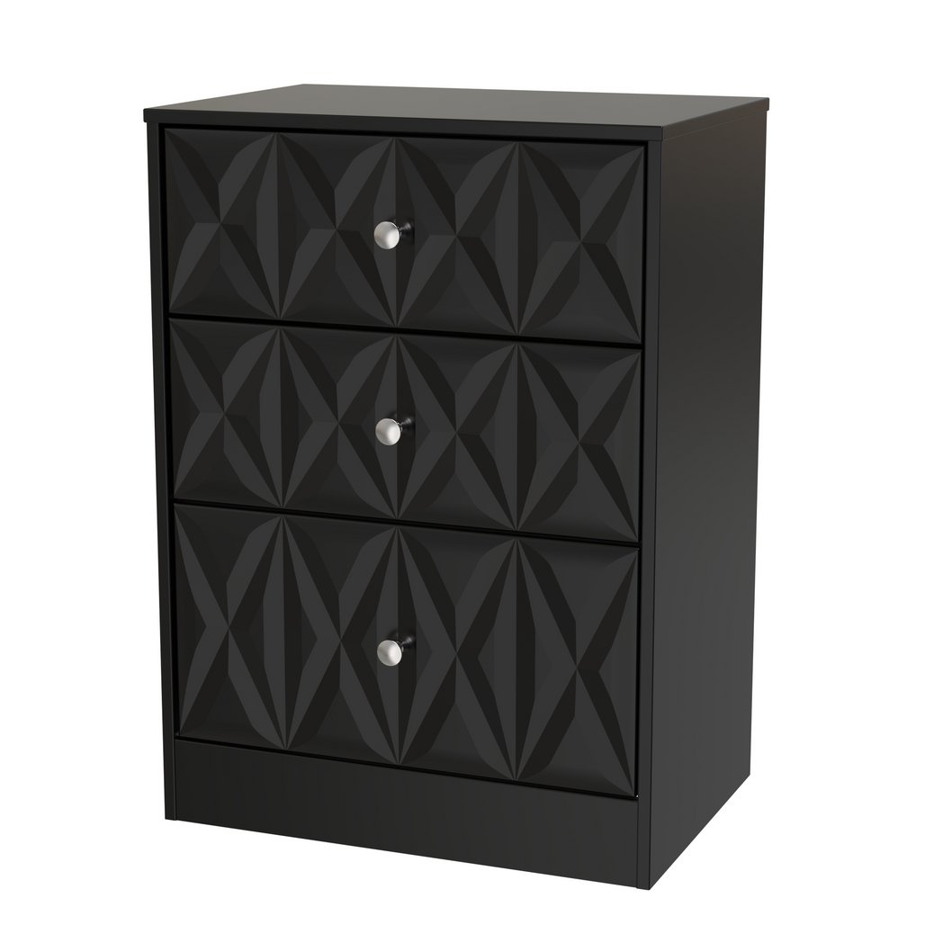 San Jose 3 Drawer Deep Midi Chest