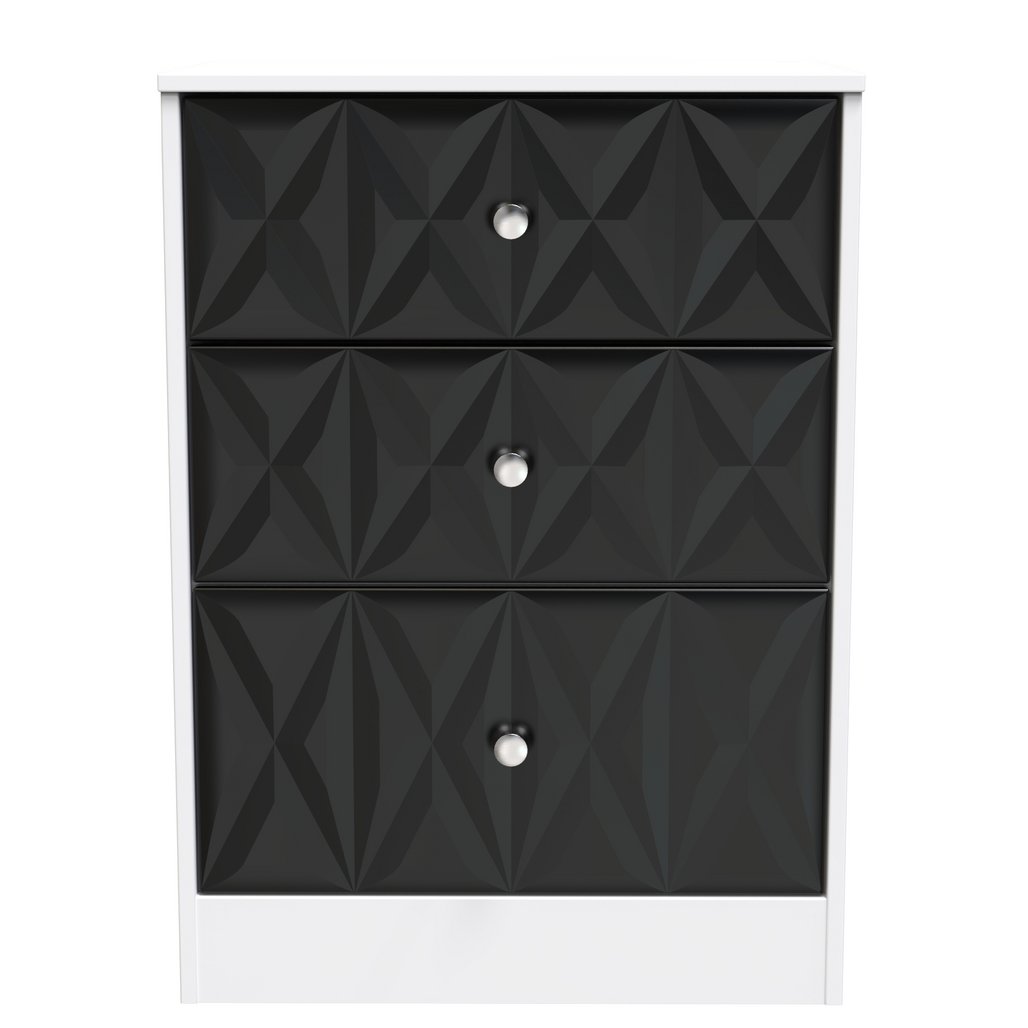 San Jose 3 Drawer Deep Midi Chest