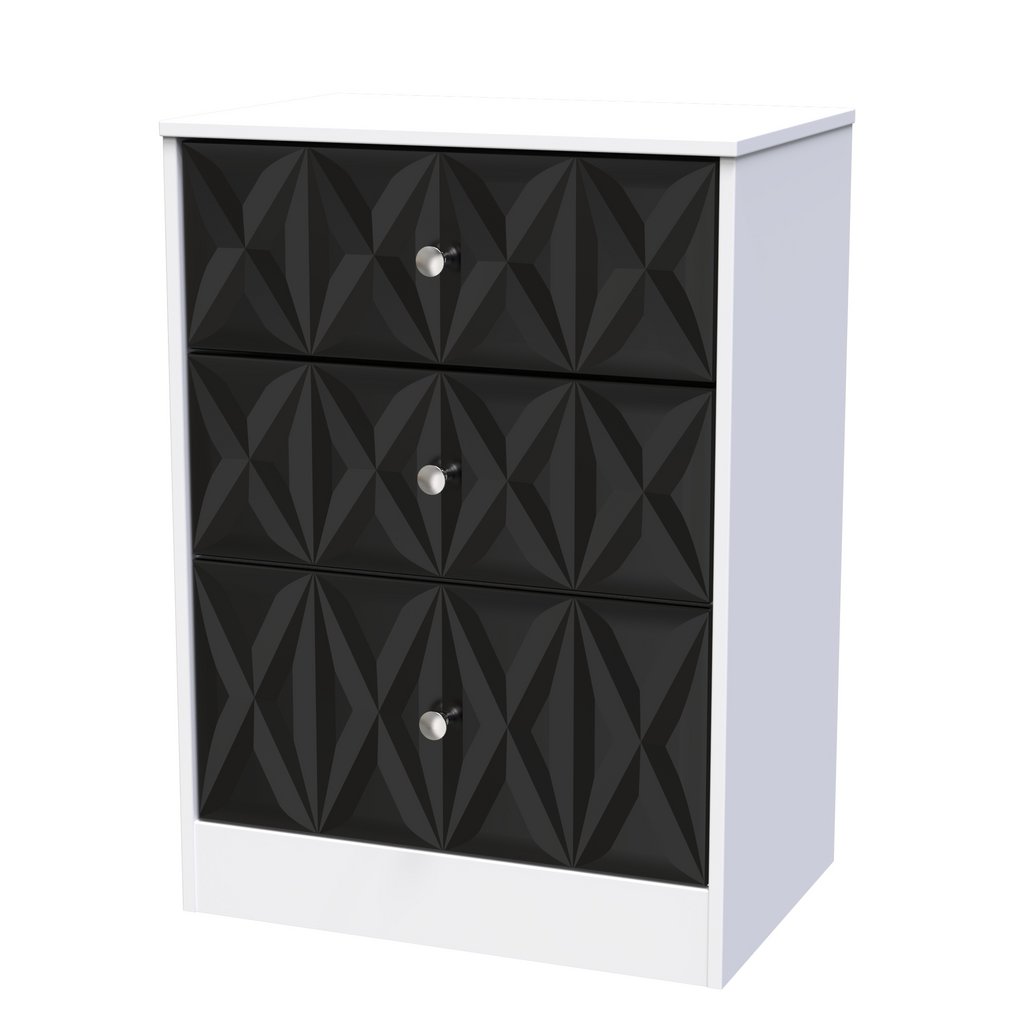San Jose 3 Drawer Deep Midi Chest