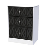 San Jose 3 Drawer Deep Midi Chest