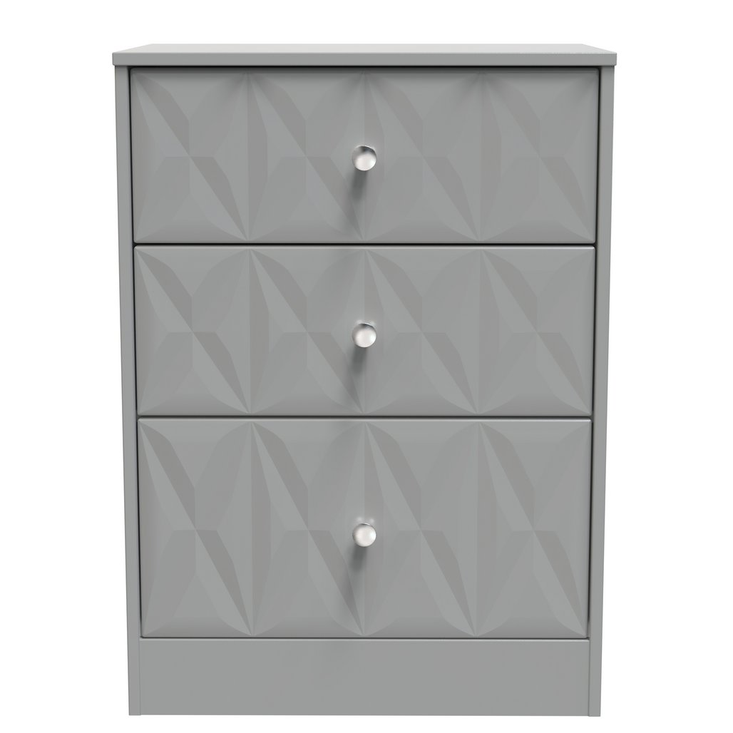 San Jose 3 Drawer Deep Midi Chest