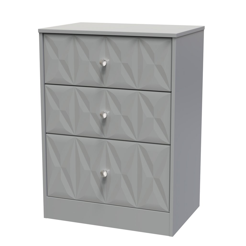 San Jose 3 Drawer Deep Midi Chest