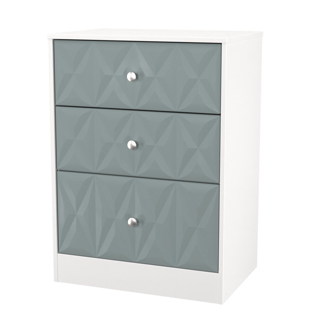 San Jose 3 Drawer Deep Midi Chest