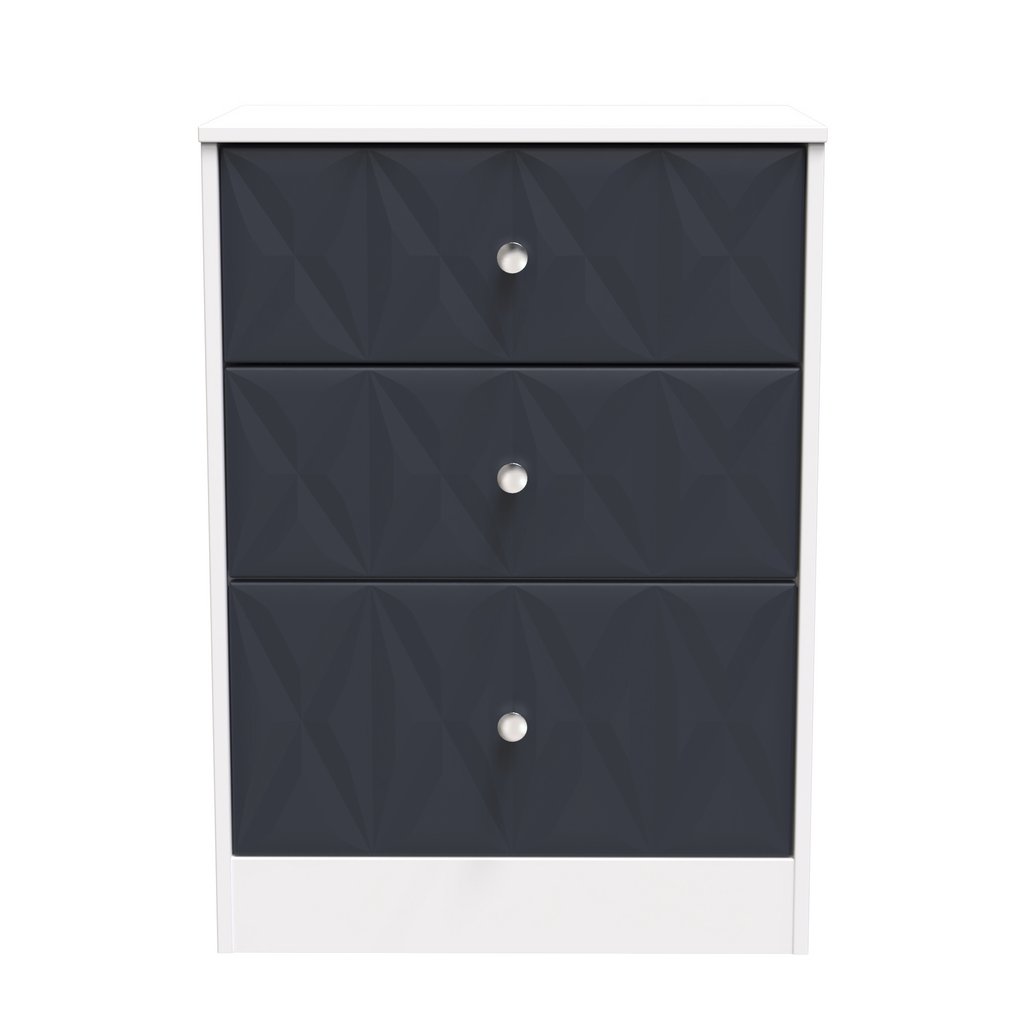 San Jose 3 Drawer Deep Midi Chest
