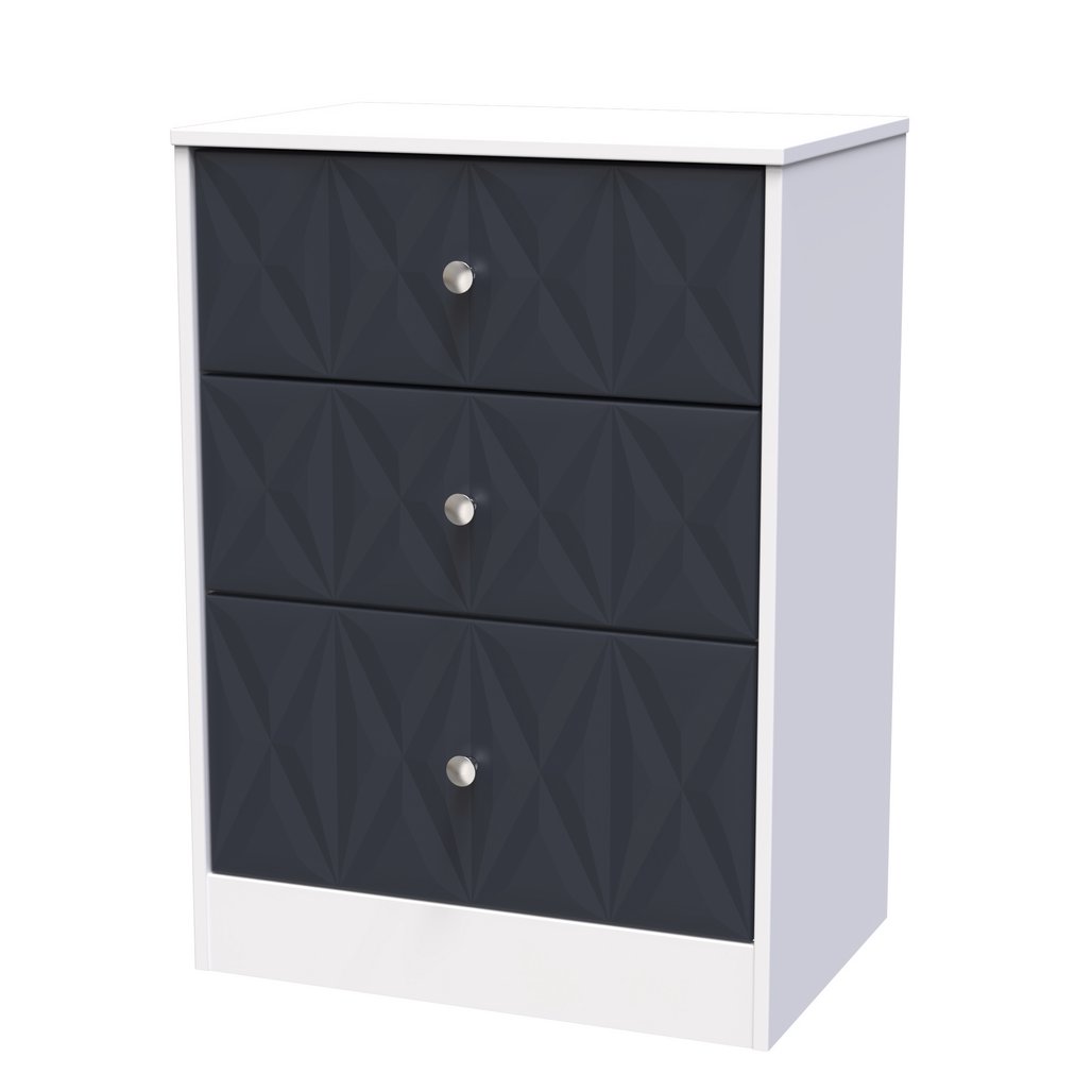 San Jose 3 Drawer Deep Midi Chest