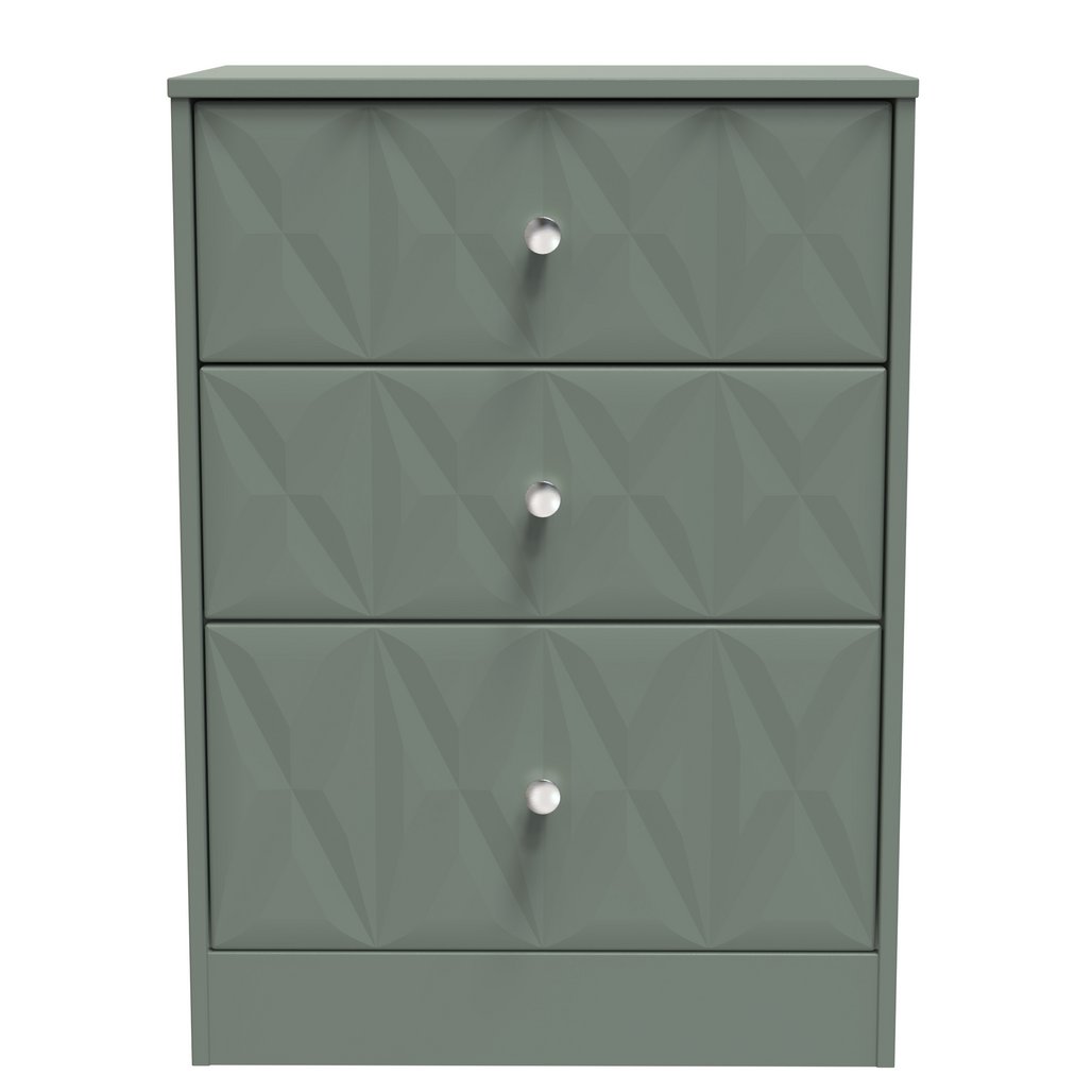 San Jose 3 Drawer Deep Midi Chest