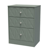 San Jose 3 Drawer Deep Midi Chest