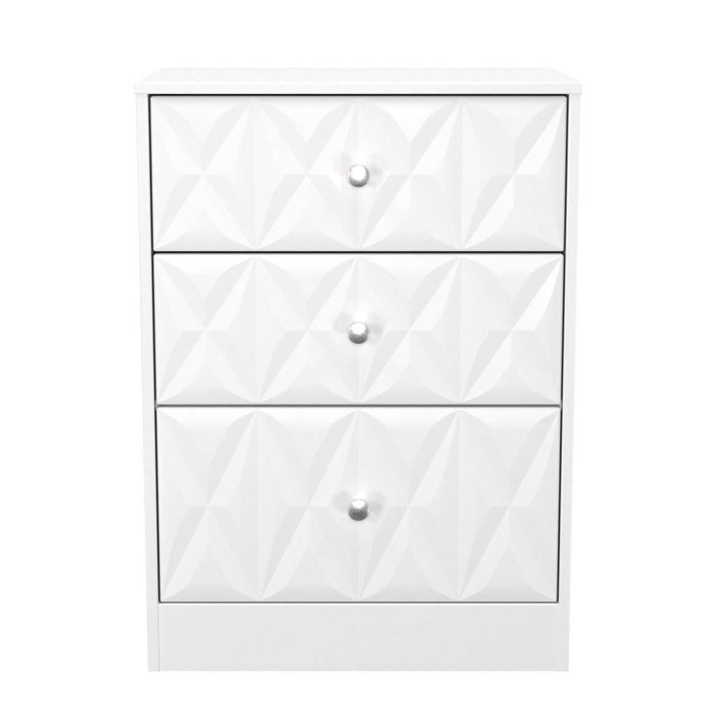 San Jose 3 Drawer Deep Midi Chest