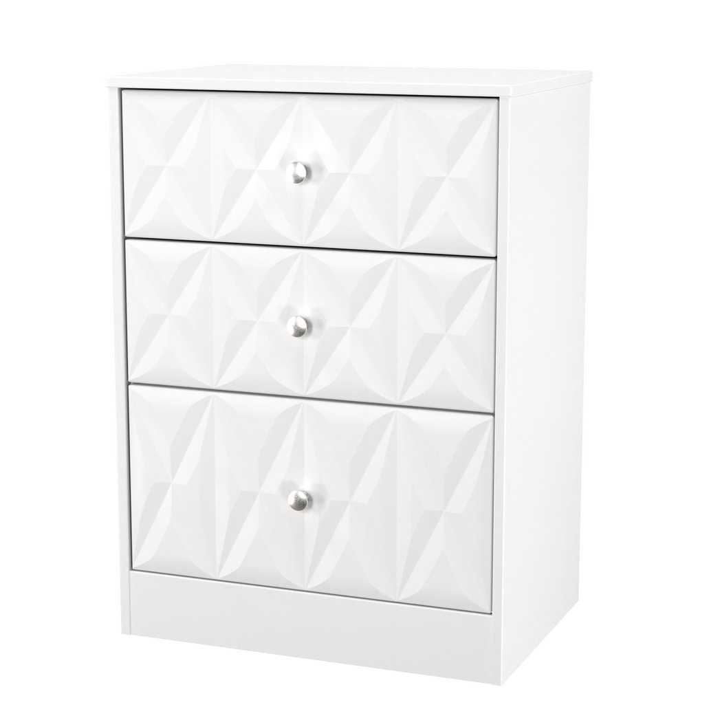 San Jose 3 Drawer Deep Midi Chest