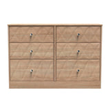 San Jose 6 Drawer Midi Chest