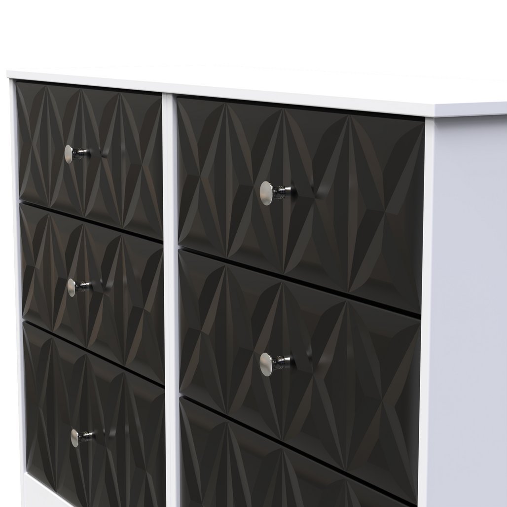 San Jose 6 Drawer Midi Chest