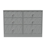 San Jose 6 Drawer Midi Chest