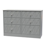 San Jose 6 Drawer Midi Chest