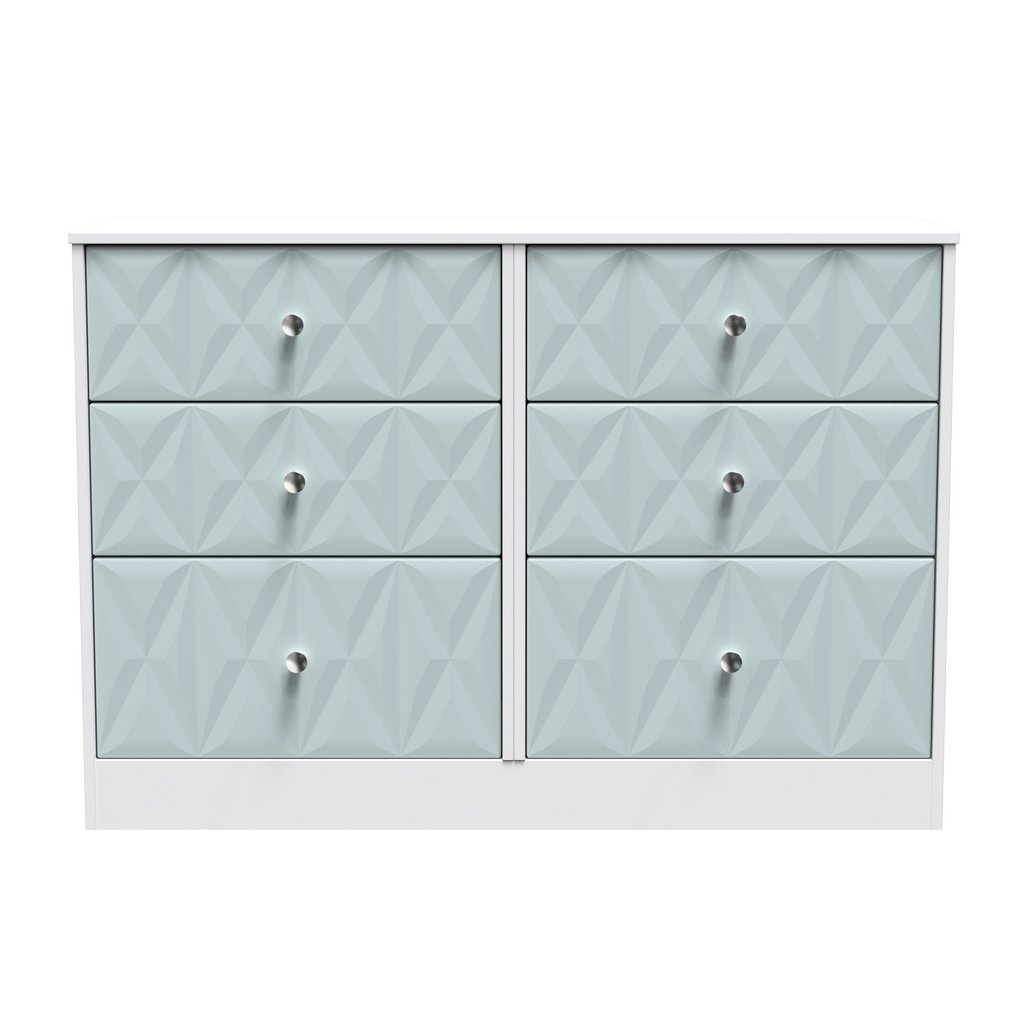 San Jose 6 Drawer Midi Chest