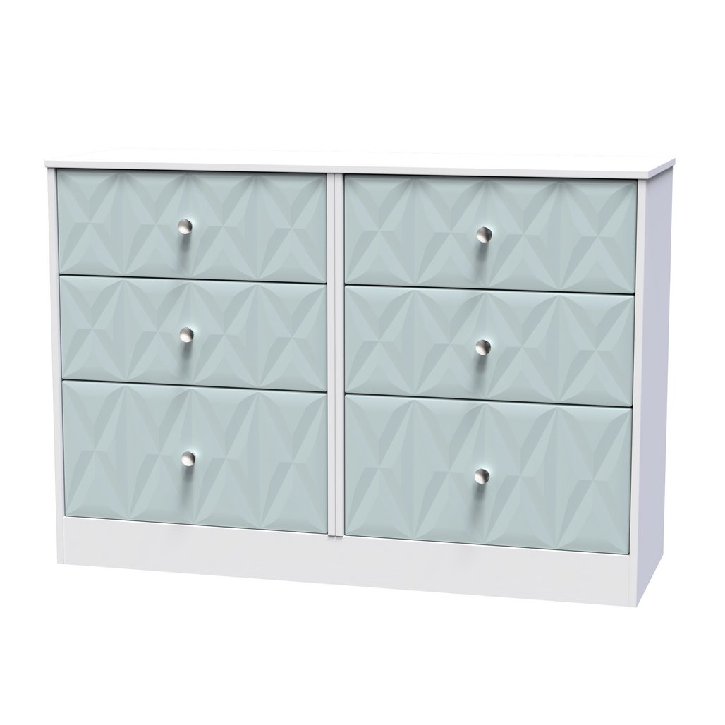 San Jose 6 Drawer Midi Chest