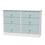 San Jose 6 Drawer Midi Chest