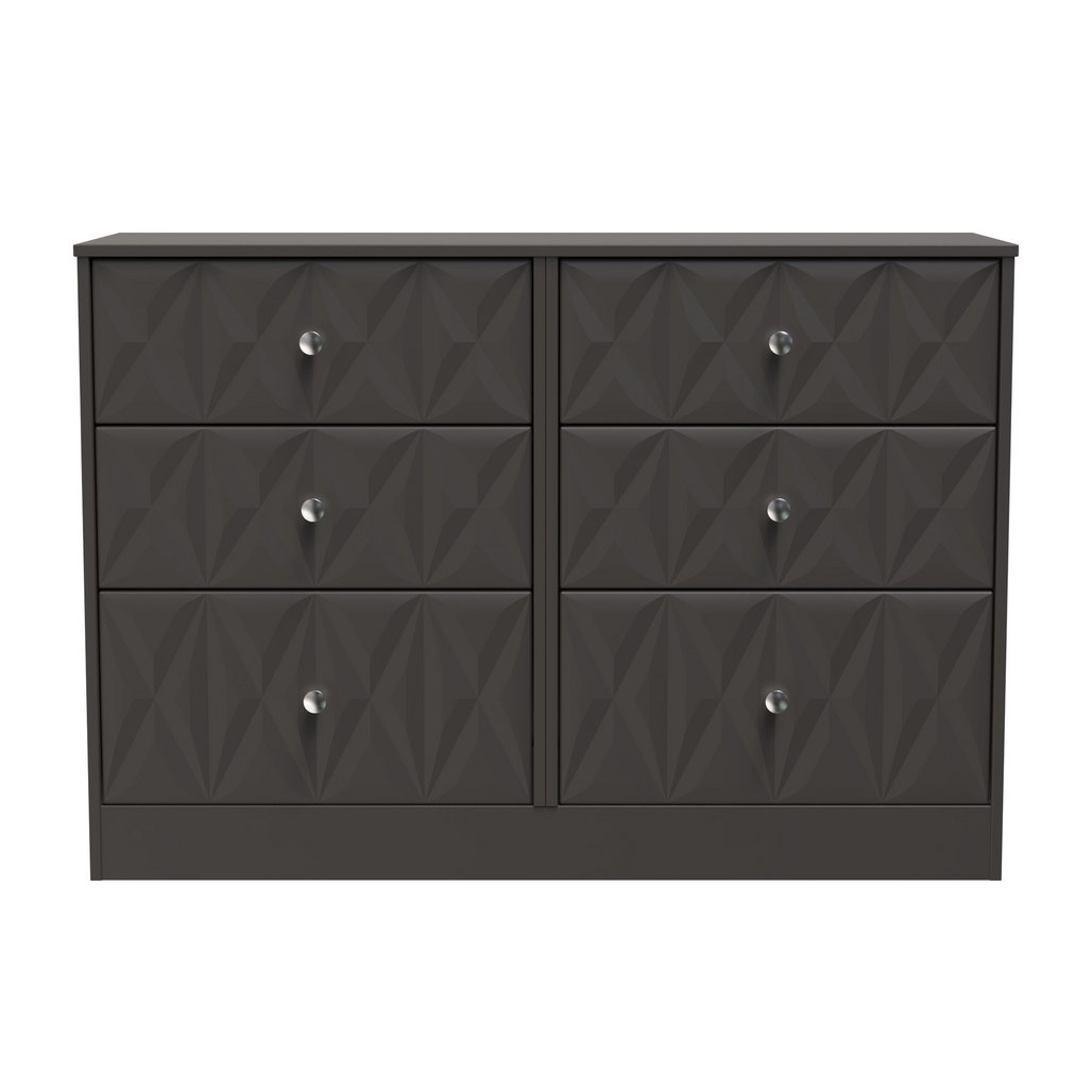 San Jose 6 Drawer Midi Chest