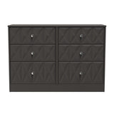 San Jose 6 Drawer Midi Chest