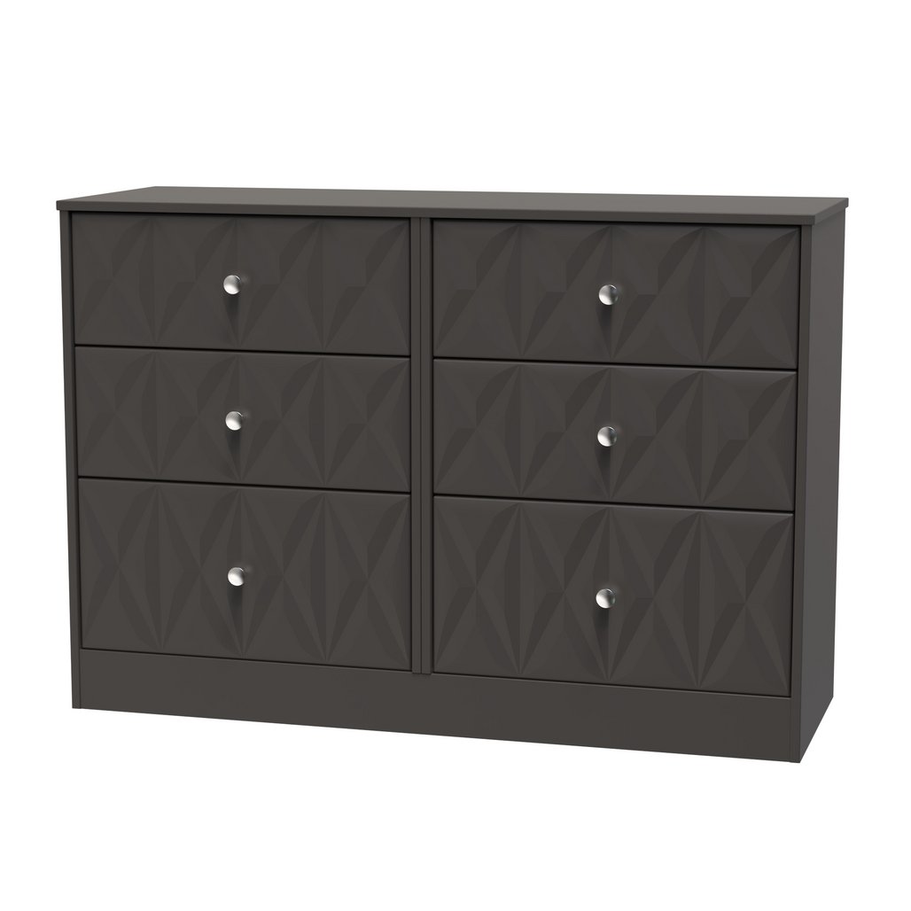 San Jose 6 Drawer Midi Chest