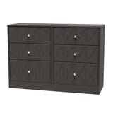 San Jose 6 Drawer Midi Chest