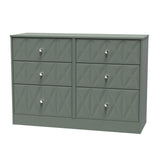 San Jose 6 Drawer Midi Chest